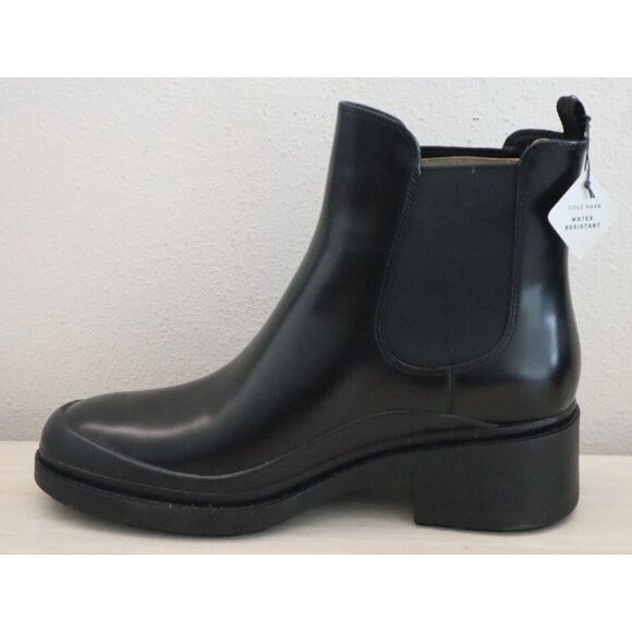 Cole Haan W29138 Women's Sz 10.5B Black Grand Ambition Westerly Booties - Picture 4 of 7